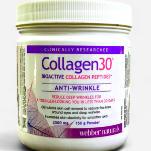 COLLAGEN 30 BIOACTIVE COLLAGEN PEPTIDES ANTI WRINKLE 2500MG POWDER 150G
