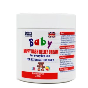 BELL'S  BABY NAPPY  RASH RELIEF CREAM 225G UK