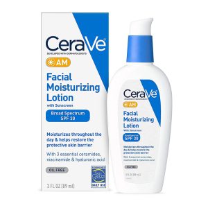 CERAVE AM OIL FREE FACIAL MOISTURISING LOTION 89ML SPF 30