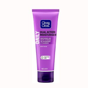 CLEAN & CLEAR DUAL ACTION MOISTURISER 100ML