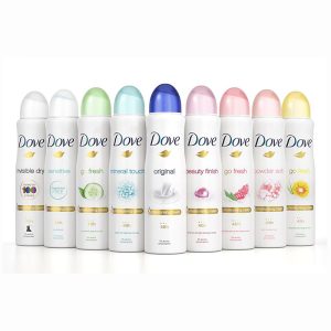 DOVE ANTI PERSPIRANT SPRAYS 250ML