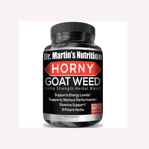 DR MARTIN'S HORNY GOAT WEED CAPSULES 120'S