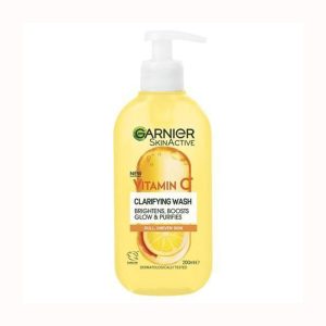 GARNIER SKINACTIVE VITAMIN C CLARIFYING WASH 200ML