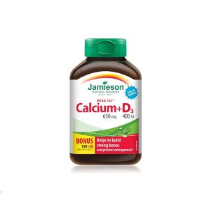 JAMIESON CALCIUM +D3 650MG /400IU
