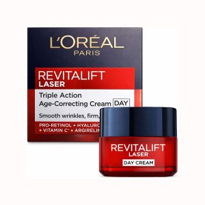 L'OREAL REVITALIFT LASER TRIPPLE ACTION DAY CREAM 50MLS