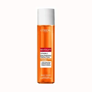L'OREAL REVITALIFT VITAMIN C PORE PERFECTING PEELING TONER 180ML