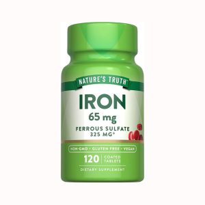 NATURES TRUTH IRON 65MG 120S