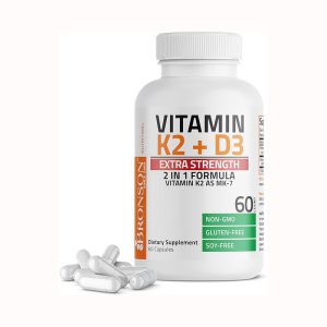 VITAMIN K2+D3 EXTRA STRENGTH CAPSULES 60'S