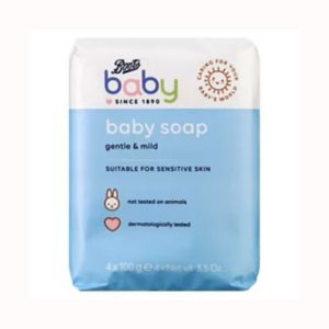 BOOTS BABY BAR SOAP 4'S