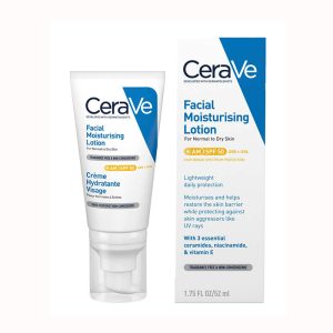 CERAVE FACIAL MOISTURISING LOTION SPF 50 NORMAL TO DRY SKIN  52ML
