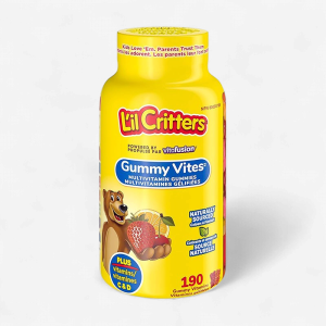 LIL CRITTERS GUMMY VITES MULTI VITAMINS PLUS VITAMIN C & D GUMMIES 190'S