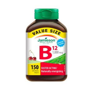 JAMIESON B12 1000MG TABLETS 150'S