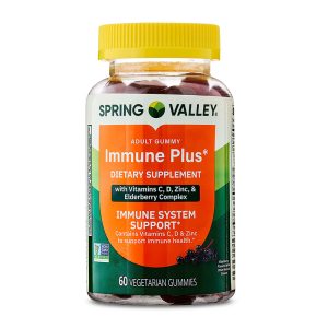 SPRING VALLEY IMMUNE PLUS GUMMIES 60'S