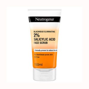 NEUTROGENA BLACKHEAD ELIMINATING 2% SALICYLIC ACID FACE SCRUB  150ML