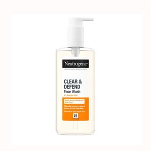 NEUTROGENA CLEAR & DEFEND 2% SALICYLIC ACID FACE WASH 200ML