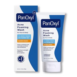 PANOXYL ACNE FOAMNG WASH 10% BENZOYL PEROXIDE  MAX STRENGTH  156G