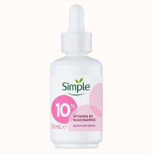 SIMPLE 10% VITAMIN B3 NIACINAMIDE BOOSTER SERUM 30ML